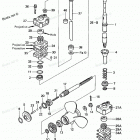 MFS25A Приводной вал и водяной насос