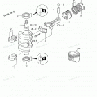 MFS8A Поршни и коленчатый вал