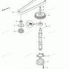 MFS8A Распределительный вал и масляный насос