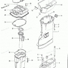 M40D2 Корпус ведущего вала (нога)