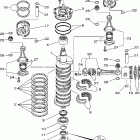 DX150TLRD Коленчатый вал и Поршень