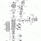 LZ200TXR Crankshaft Piston
