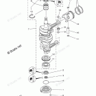 70TLR Crankshaft Piston