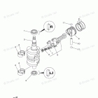 F15MSH Crankshaft Piston