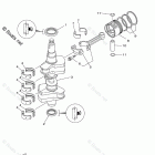 F40BMLH Crankshaft Piston