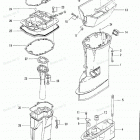 M40D2 Корпус ведущего вала (нога)