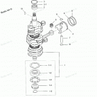 M70C Поршни и коленчатый вал