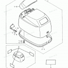 MFS25A Верхний колпак мотора
