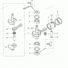 M5BS Поршни и коленчатый вал