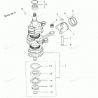 M60C Поршни и коленчатый вал