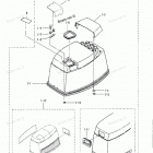 M40D2 Верхний колпак мотора