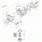 M5BS Cylinder, Crank Case Assy