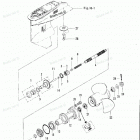 M40D2 Корпус редуктора (гребной вал)