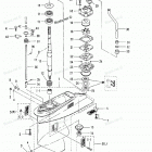 MD40B Корпус редуктора (вертикальный вал)