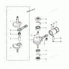 M2.5A Поршни и коленчатый вал
