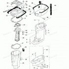 MD70B Корпус ведущего вала (нога)