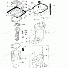 MD90B Корпус ведущего вала (нога)