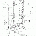 M50D2 Корпус редуктора (вертикальный вал)