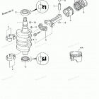 MFS9.9B2 Поршни и коленчатый вал