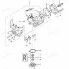 M4C Cylinder, Crank Case Assy