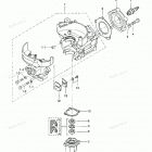 M5B Cylinder, Crank Case Assy