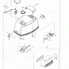 MD90B Верхний колпак мотора
