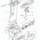 M9.9D2 Driveshaft Housing - Gear Case