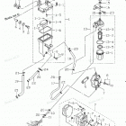MD50A Vapor Separator, Fuel Line