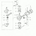 M4C Поршни и коленчатый вал