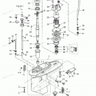 M140A2 Корпус редуктора (вертикальный вал)