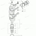 M140A2 Поршни и коленчатый вал