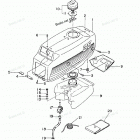M2.5A Motor Cover & Integral Fuel Tank