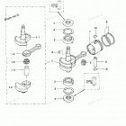 M5B Поршни и коленчатый вал