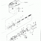 M50D2 Корпус редуктора (гребной вал)