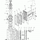 150TXRB Цилиндр и картер 2