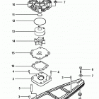 F115TJRA-P Water pump adapter f115