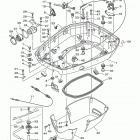 VX250TLRB Нижний обтекатель