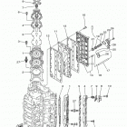 VX150TLRB Цилиндр и картер 2