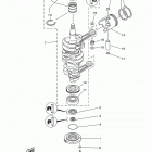 70TLRY Коленчатый вал и Поршень