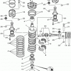 VX150TLRA Crankshaft  piston