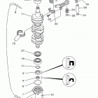 90TLRA Коленчатый вал и Поршень