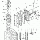 150TXRA Цилиндр и картер 2