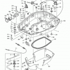 VX250TLRA Нижний обтекатель