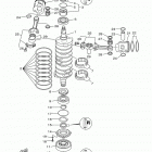 VX250TLRA Коленчатый вал и Поршень
