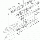 DX150TLRA Lower casing drive 2a