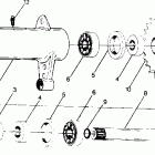 W878327 TRAIL BOSS 4X4 Center tightener assembly-pn  1380001