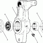 W878027 TRAIL BOSS 4X4 Front tightener assembly, l.h.-pn 1380004 front ti...