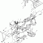 W877527 TRAIL BOSS Frame assembly with racks