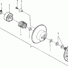 W877828 CYCLONE Driven clutch assembly