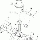 W877828 CYCLONE Коленчатый вал и поршни